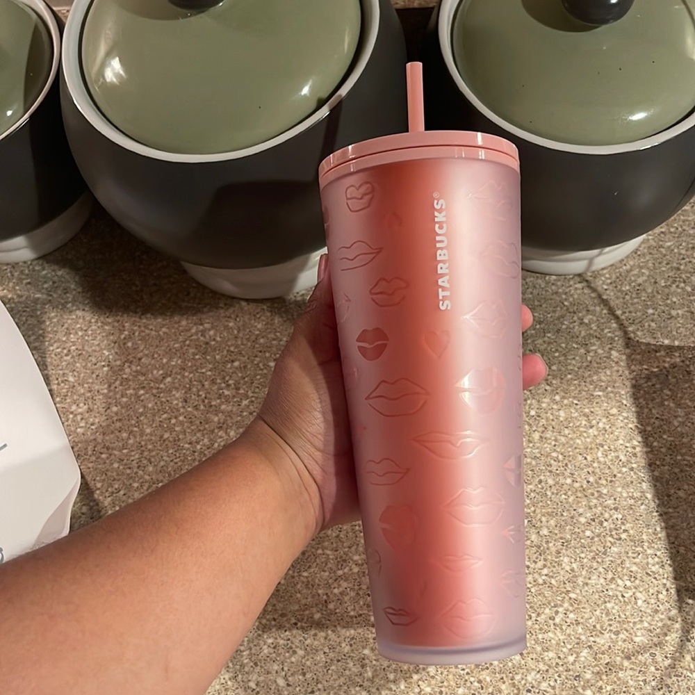 Starbucks Frosted Lips Cup
